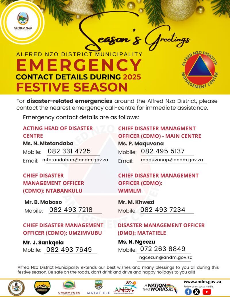 Image for the Tweet beginning: EMERGENCY CONTACTS DURING THE 2025